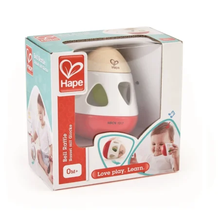 Покиванка-брязкальце дерев'яна Hape Дзвінке яйце (E0016)