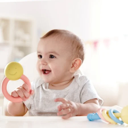 Брязкальце-прорізувач Hape Веселе кільце (E0025) - Зображення 4