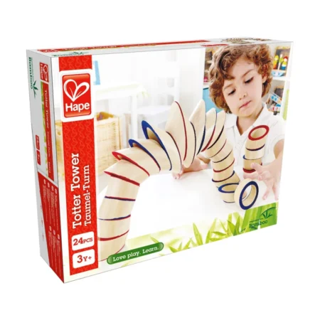 Гра настільна з бамбуку Hape Totter Tower Вежа (E5524)
