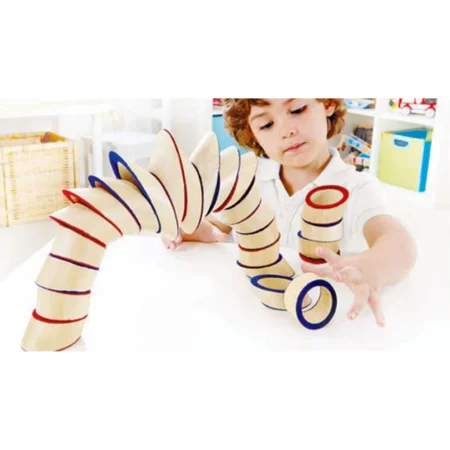 Гра настільна з бамбуку Hape Totter Tower Вежа (E5524) - Зображення 4