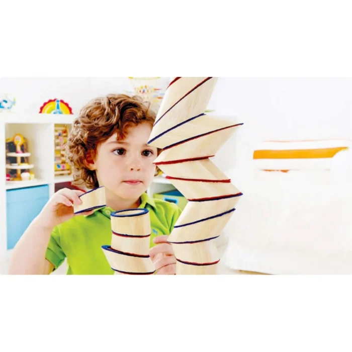 Гра настільна з бамбуку Hape Totter Tower Вежа (E5524) - Зображення 5