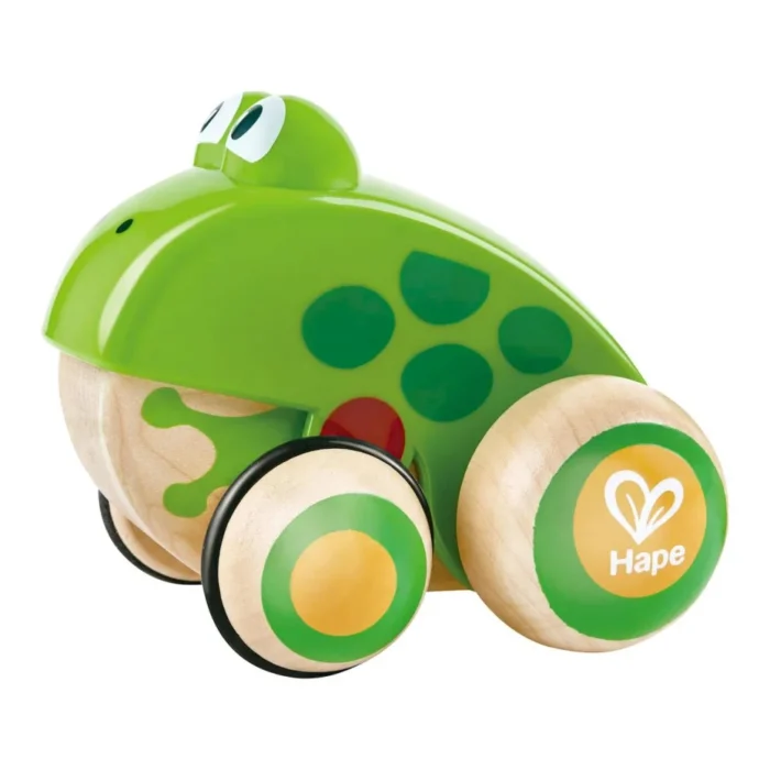 Дерев'яна каталка Hape Жабки (E0365) - Зображення 4