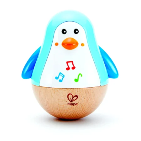Покиванка дерев'яна Hape Музичний пінгвін (E0331) - Зображення 2