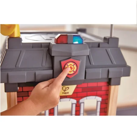 Дерев'яний ігровий набір Hape Пожежна частина (E3023) - Зображення 3