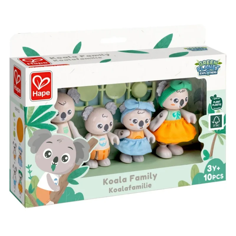 Ігровий набір Hape Сім'я коал (E3528)