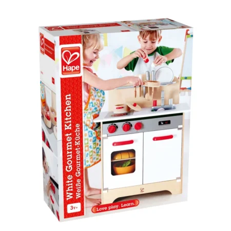 Дитяча кухня Hape з дерева біла (E3152)