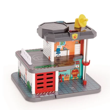 Дерев'яна залізниця Hape Штаб аварійної служби 55 ел. (E3736) - Зображення 2