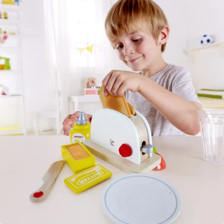 Іграшковий тостер Hape з дерева (E3148) - Зображення 6