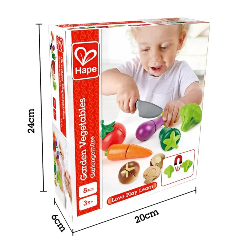 Іграшкові продукти Hape Овочі (E3161)