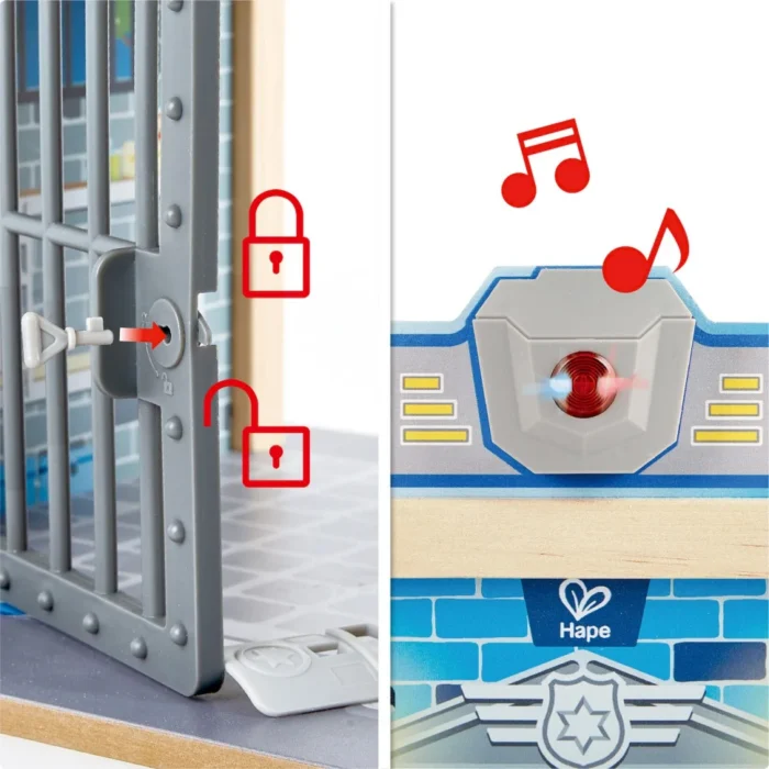 Ігровий набір Hape Поліцейська дільниця (E3050) - Зображення 6