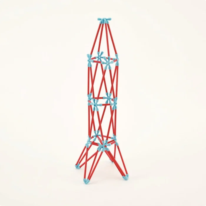 Конструктор контурний Hape Flexistix Ейфелева вежа 62 ел. (E5563) - Зображення 3