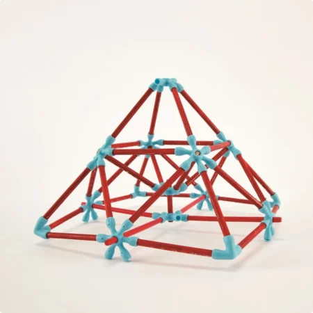 Конструктор контурний Hape Flexistix Ейфелева вежа 62 ел. (E5563) - Зображення 6