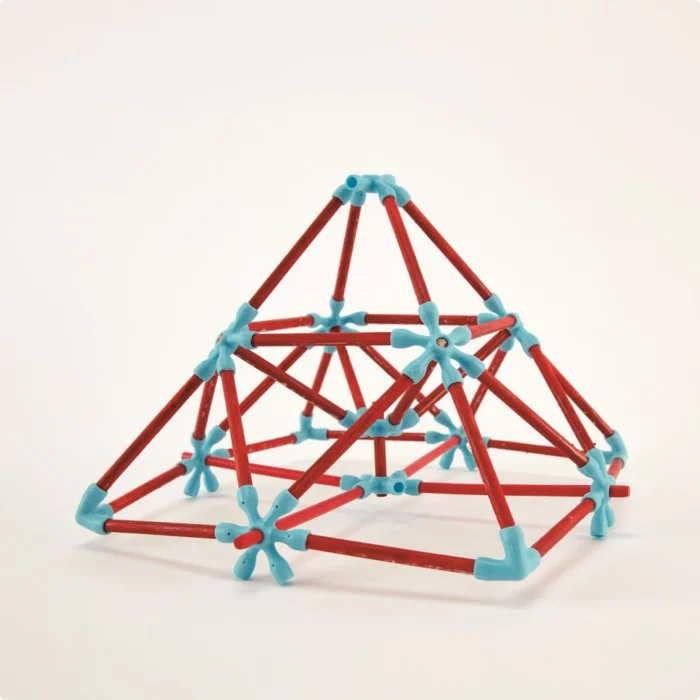 Конструктор контурний Hape Flexistix Ейфелева вежа 62 ел. (E5563) - Зображення 6