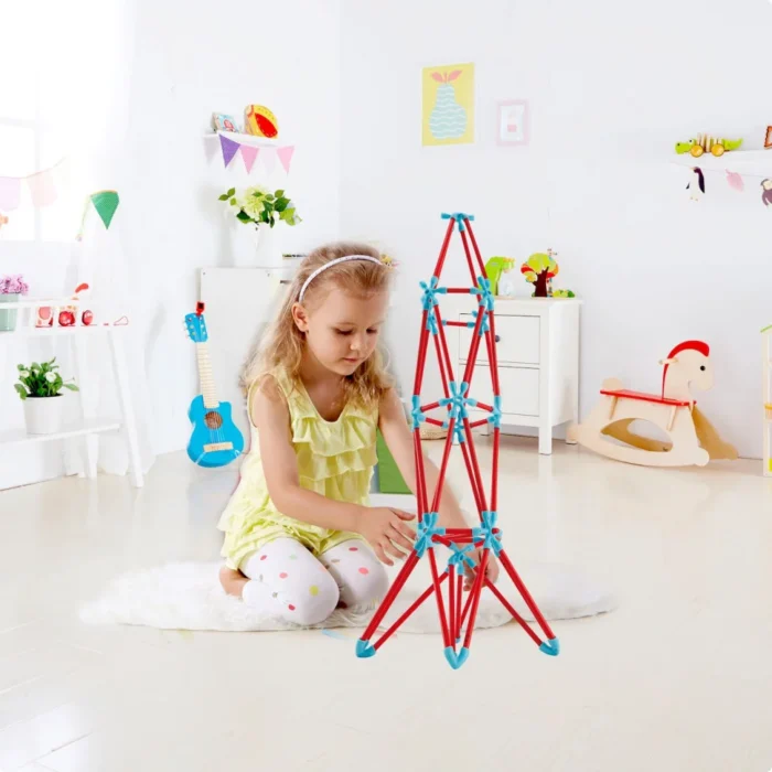 Конструктор контурний Hape Flexistix Креативні фігури 133 ел. (E5565) - Зображення 12
