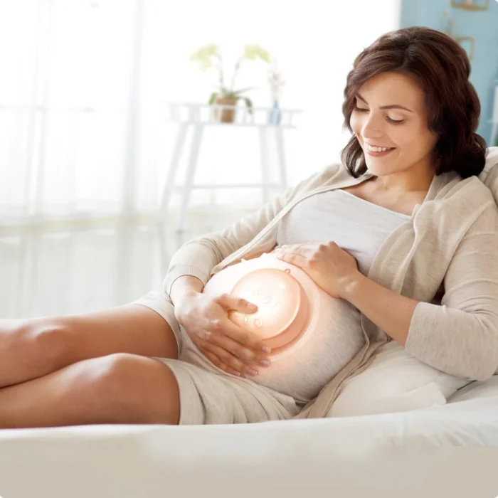 М'яка музична іграшка Hape Зайчик рожевий (E0114) - Зображення 5