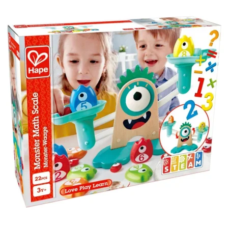 Навчальні ваги (терези) Hape Монстроматематика (E0511)
