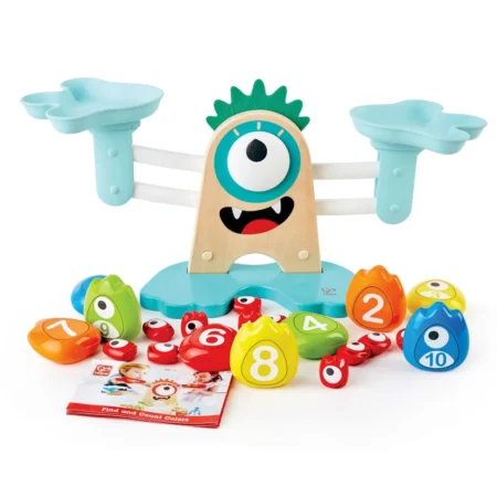Навчальні ваги (терези) Hape Монстроматематика (E0511) - Зображення 2