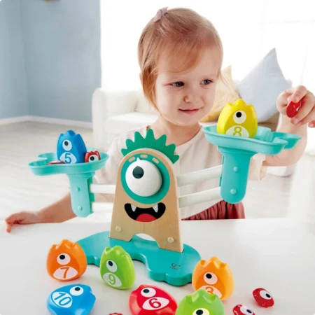 Навчальні ваги (терези) Hape Монстроматематика (E0511) - Зображення 8