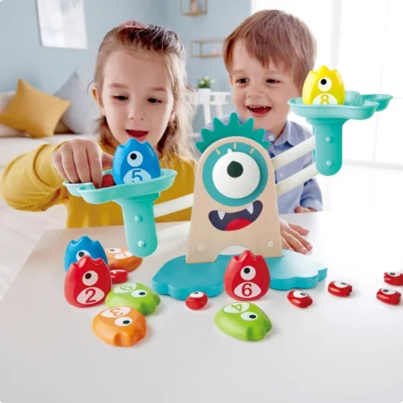 Навчальні ваги (терези) Hape Монстроматематика (E0511) - Зображення 7