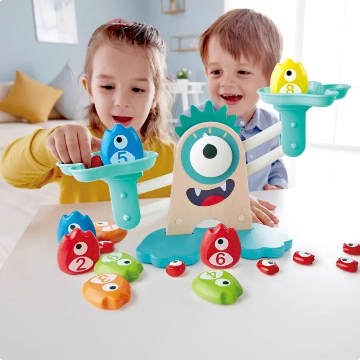Навчальні ваги (терези) Hape Монстроматематика (E0511) - Зображення 7