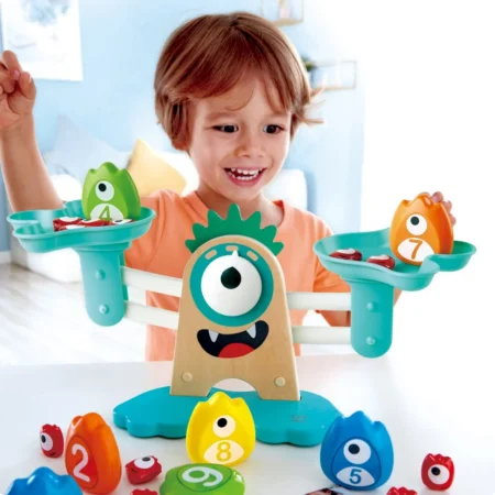 Навчальні ваги (терези) Hape Монстроматематика (E0511) - Зображення 6
