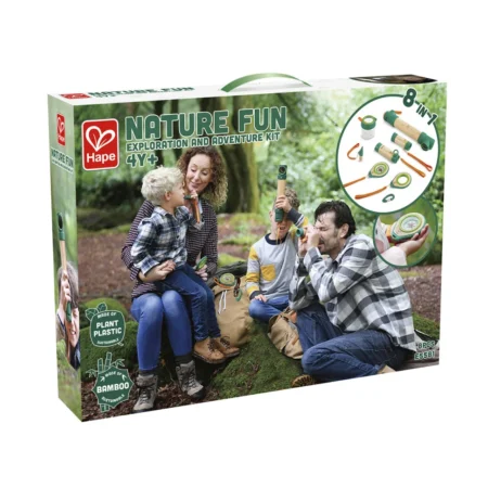 Набір натураліста Hape Nature Fun Комплект для дослідження та пригод 8 в 1 (E5581)