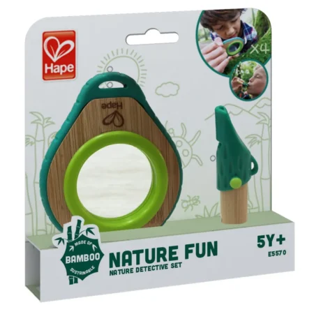 Набір детектива-натураліста Hape Nature Fun Лупа і свисток (E5570)