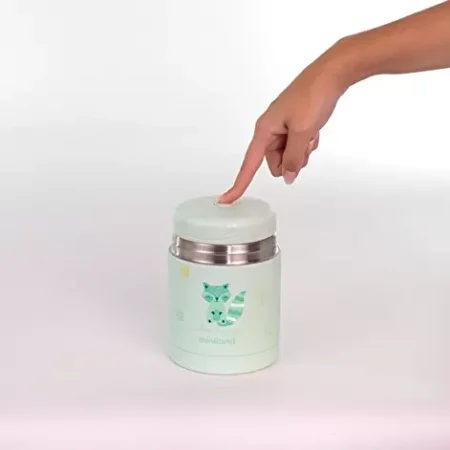 Термос пищевой мятный FOOD THERMY MINT 600ML - Зображення 2