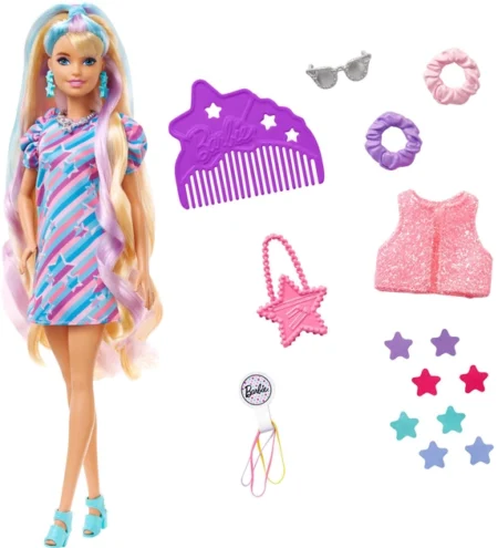 Лялька Barbie *Totally Hair* Зіркова красуня - Зображення 2