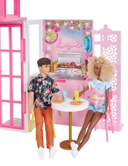 Ляльковий будиночок Barbie + лялька в наборі - Зображення 4