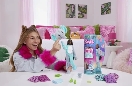 Лялька Barbie *Cutie Reveal* серії *Друзі з джунглів* — слоненя - Зображення 8