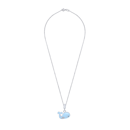 Кулон Кит блакитний - Зображення 2