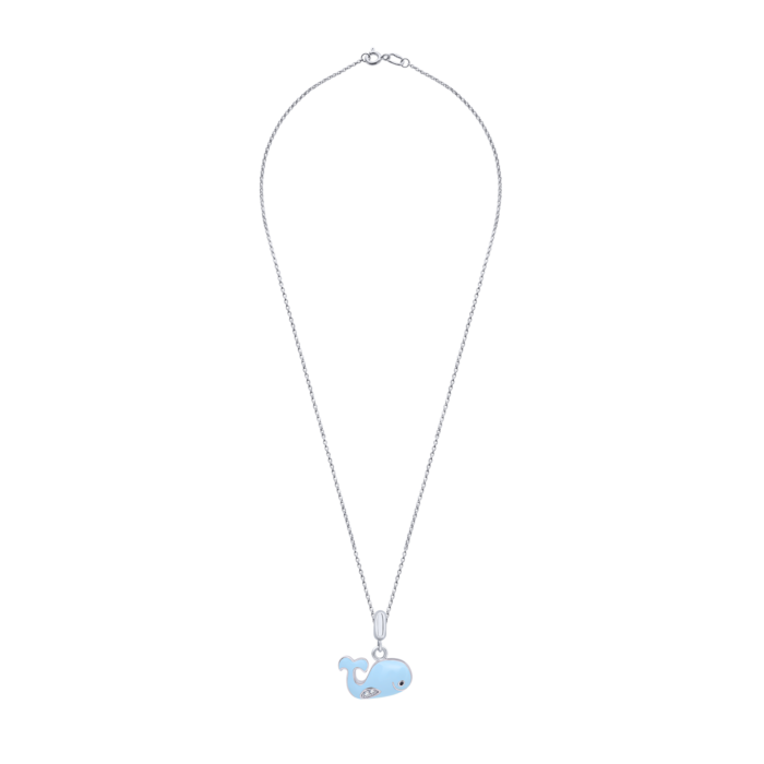 Кулон Кит блакитний - Зображення 2