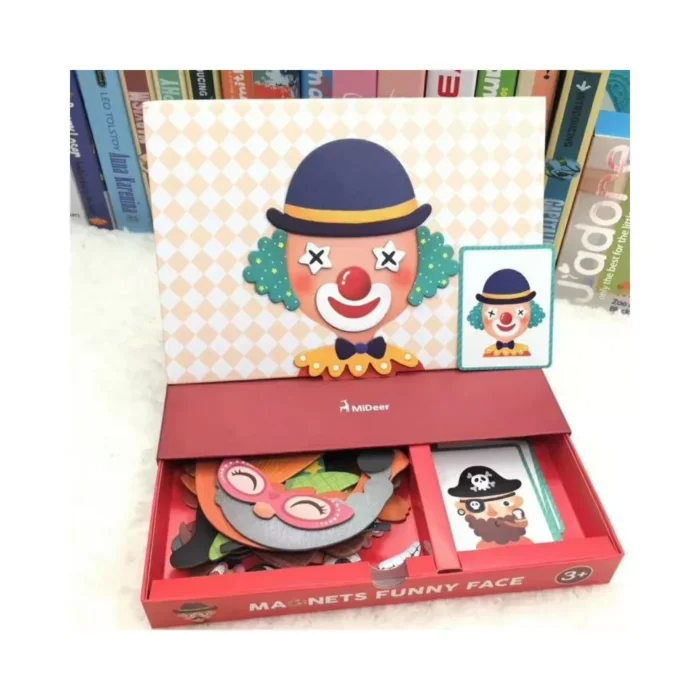 Магнітна книга-гра *Смішні обличчя*, 56 частин - Зображення 7