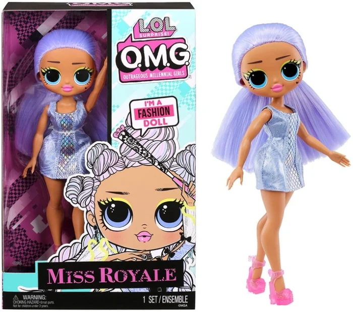 Лялька L.O.L. Surprise! серії *OPP OMG* - МІСС РОЯЛ - Зображення 1