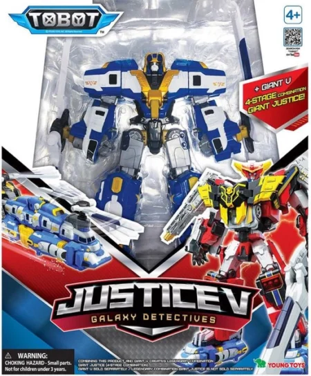 Іграшка-трансформер Тобот Детективи Галактики С2 Джастіс Ві