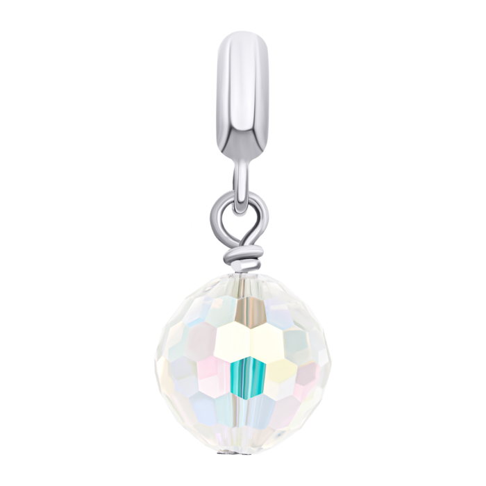 Кулон Кришталик із багатогранним фіанітом - Зображення 1