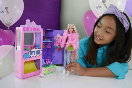 Ігровий набір Barbie Extra Вендинговий апарат шафа - кейс (HFG75) - Зображення 7