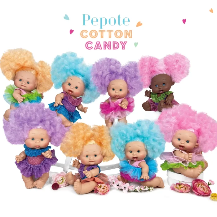 Пупс PEPOTE COTTON CANDY 26 см Nines d'Onil (0404AG) - Зображення 1