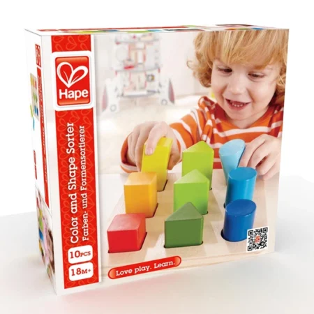 Дерев'яний сортер Hape Фігури і розміри (E0426)