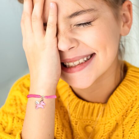 Браслет плетений Пегас Рожевий - Зображення 5