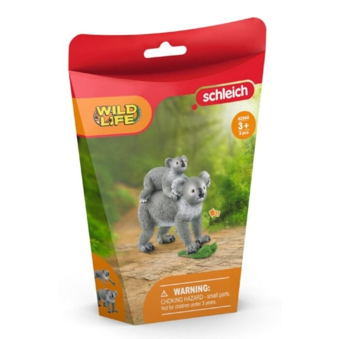Набір іграшкових фігурок Schleich Мати і дитинча коали - Зображення 2