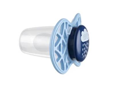 Пустушка Nuvita Air55 Cool 6міс+, симетрична, LOVE синій - Зображення 2