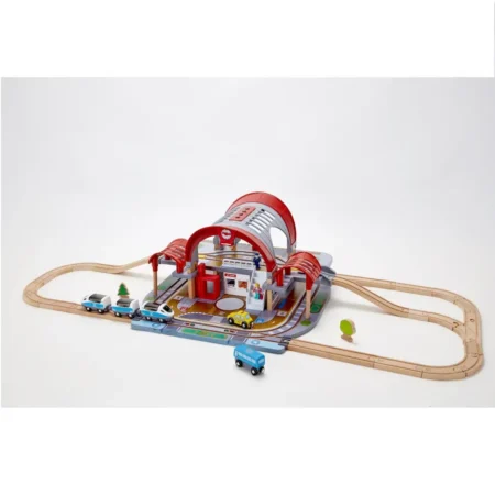 Іграшкова залізниця Hape Станція Гранд-Сіті зі світловими та звуковими ефектами (E3725) - Зображення 4