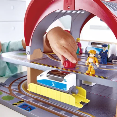 Іграшкова залізниця Hape Станція Гранд-Сіті зі світловими та звуковими ефектами (E3725) - Зображення 5