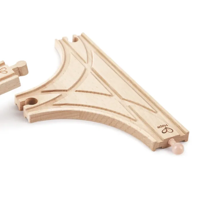 Набір для залізниці Hape T-подібна рейка 1 шт (E3775) - Зображення 2