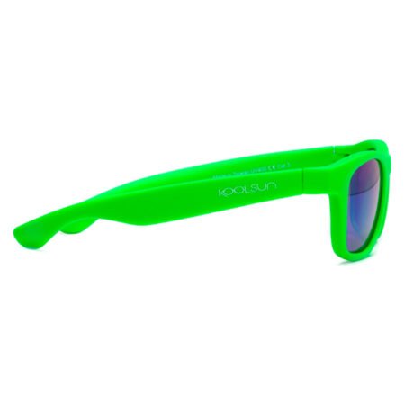 Дитячі сонцезахисні окуляри Koolsun Wave, 1-5р, неоново-зелений - Зображення 2