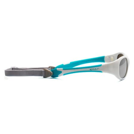 Дитячі сонцезахисні окуляри Koolsun Flex, 3-6р, біло-бірюзовий - Зображення 2
