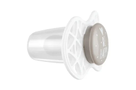 Пустушка Nuvita Air55 Cool 6міс+, симетрична, BE HAPPY сірий - Зображення 2