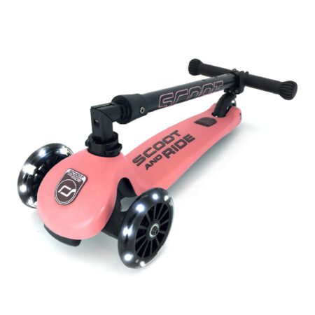 Самокат Scoot and Ride серії Highwaykick-3 з колесами що світяться персик, 3-6 років - Зображення 2